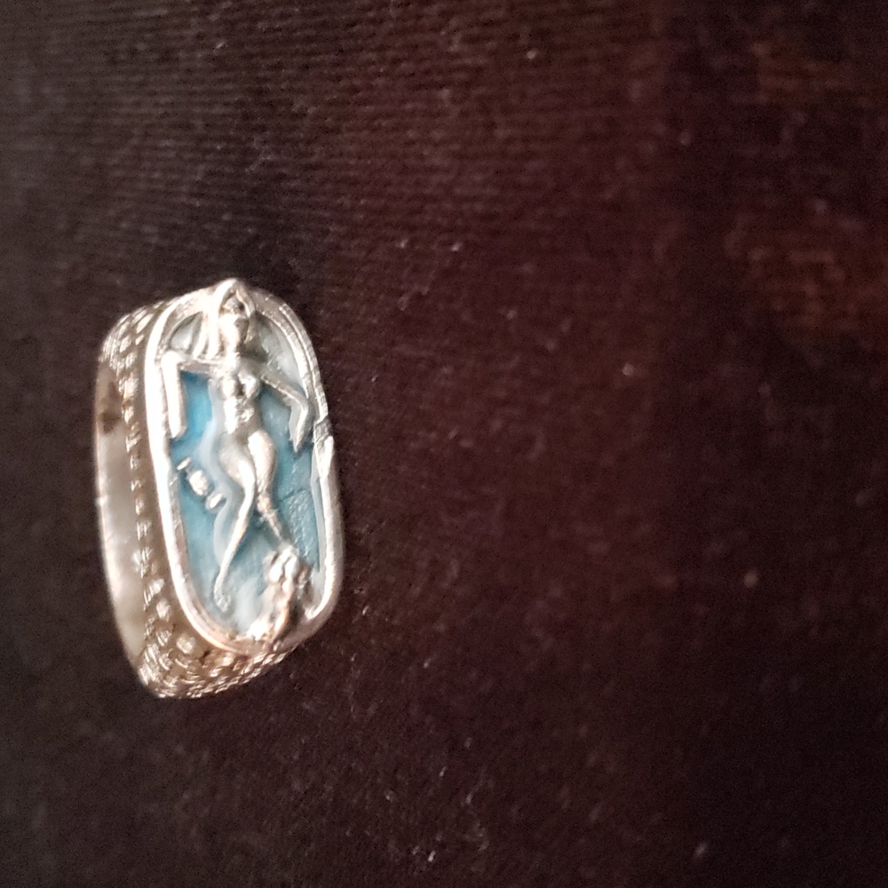 Men silver ring - Picture 5 of 11